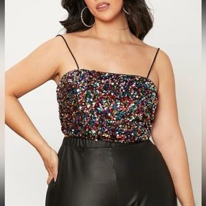 Sequins Crop Top ✨